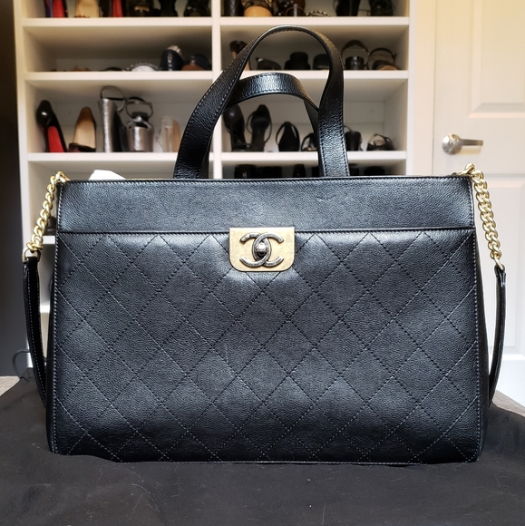 chanel shopping bag tote
